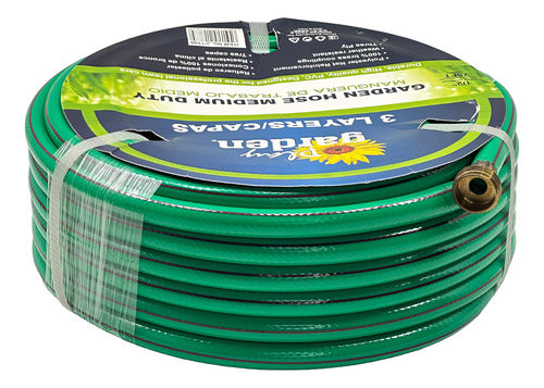 MANGUERA JARDIN 3CAPAS 1/2" X 23M C/CONX PLAY GARDEN
