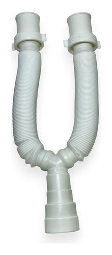 Sifón Para Fregadero 1 1/2´´ Ma Flexible Doble - GASKA