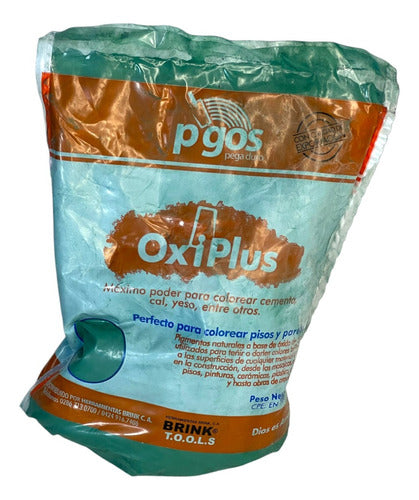 Oxido Para Colorear Pisos Color Verde 1kg Oxiplus