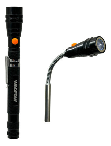 HERRAMIENTA MAGNETICA DE RECOGIDA TELECOPICA 4LBS LED WADFOW