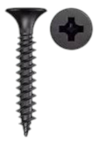 Tornillos Para Drywall 6x3/4 Rosca Gruesa Paq 100 Und Vert