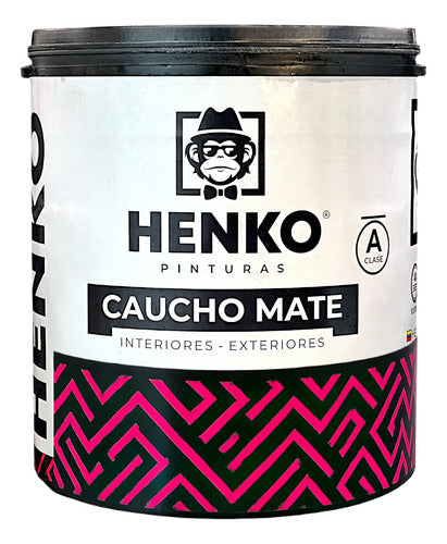 Pintura Caucho Galon Clase A Henko