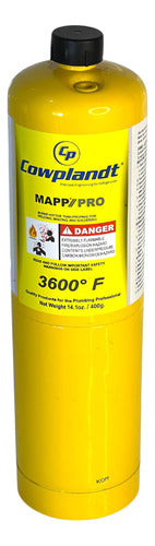 Bombona Gas Propano 3600°f 14.1oz 400gr Mapp Pro