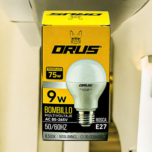 Bombillo Led 9w 120-220v Orus