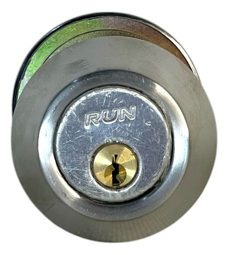 CERROJO LLAVE-LLAVE ACERO INOXIDABLE RUN