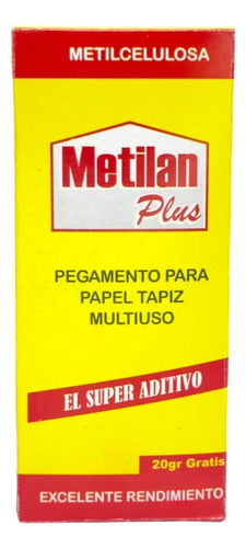 Metylosa Pega De Papel Tapiz Metilan Plus 80gr
