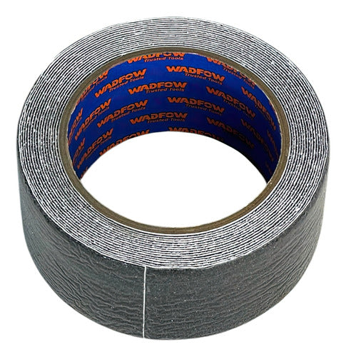 CINTA ANTIRESBALANTE NEGRO PVC 5MTX5MM WADFOW