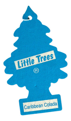 Ambientador Aroma Caribbean Colada P/carros Litte Trees