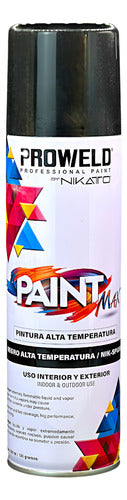 Pintura En Spray Alta Temperatura 250ml Proweld