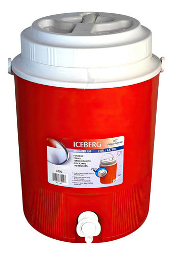 Termo 7.5lt Rojo Princeware