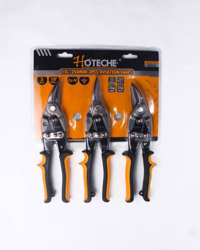 TIJERAS DE AVIACION DE 10''/250MM 3 PCS HOTECHE - GASKA