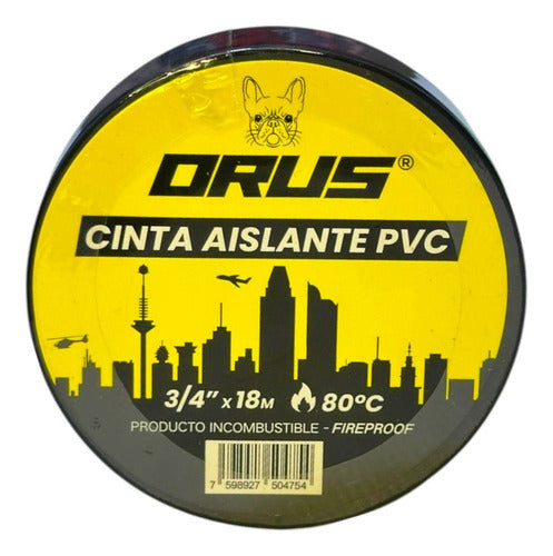 Teipe Orus Negro 100% Original