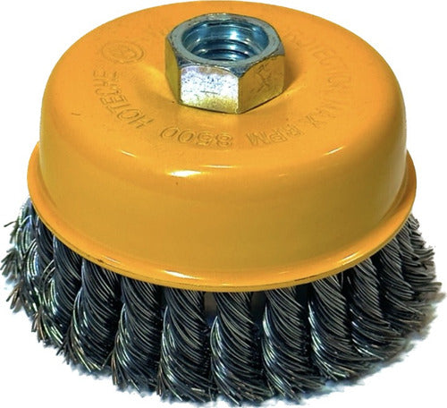 CEPILLO DE COPA ENTORCHADO 3'' HOTECHE