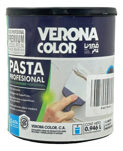 Pasta Profesional Premium 1/4 Galón Verona Colors