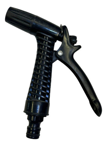 PISTOLA P/MANGUERA PLAST. NEGRO HUNTER