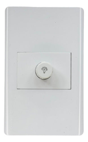 Dimmer Sencillo Elite Blanco Lumistar 300W