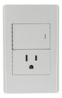 Toma Interruptor 3 Way Lumistar Linea Elite Blanco - GASKA