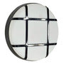 Vapoleta Led Redonda Decorativa Negra 24W 85-265V 6500K IP54 Lumistar