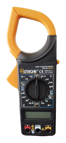 TESTER MEDIDOR DE PINZA DIGITAL 9V HOTECHE