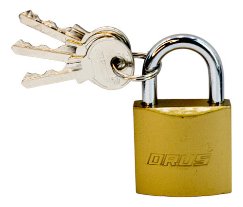 Candado De Bronce 30mm Orus