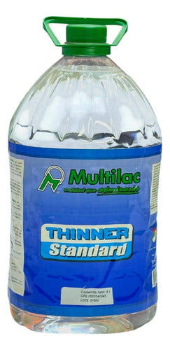Thinner Solvente Multilac 4 Litros