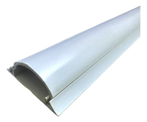 Moldura Para Cubrir Cables 35x10mm 2mts Vitron Para Piso