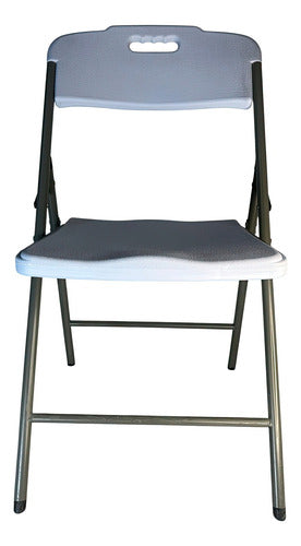 Silla Plegable Gris 47x84 Costa