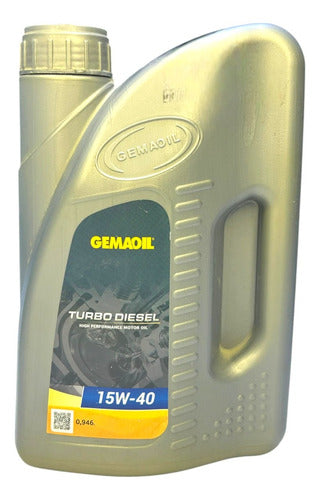 Lubricante 15w-40 0.950lt Gemaoil