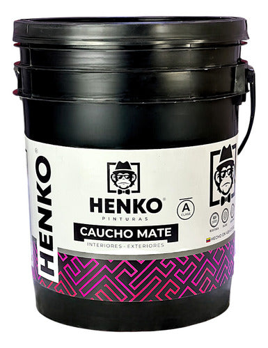 Pintura De Caucho Cuñete Clase A Henko