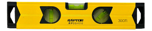 NIVEL METALICO AMARILLO 12" RAPTOR - GASKA