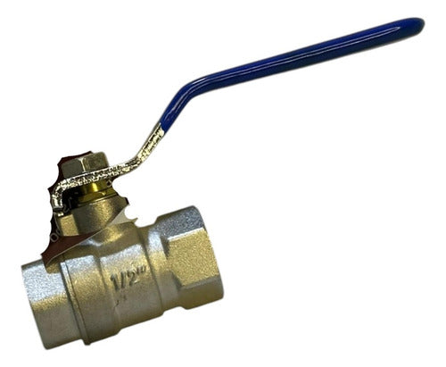 Llave De Paso Af 1/2'' Rapido Bronce Faguax