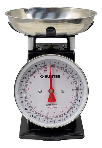 BALANZA ANALOG 10KG (MESA PLATO HONDO) HUNTER