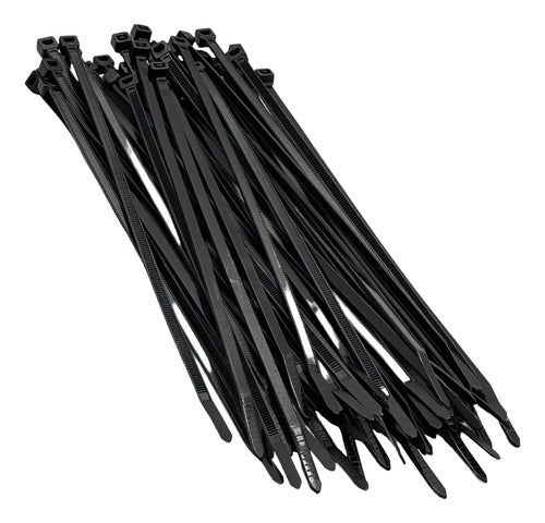 Tirrap 3.5X200MM Negro 50PZAS Exxel - GASKA