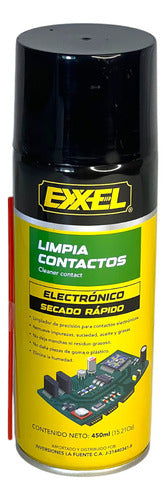 LIMPIADOR DE CONTACTOS ELECTRONICOS 450M EXXEL