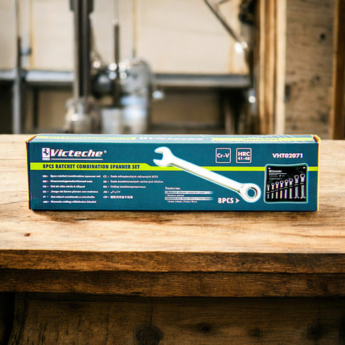 Juego De Llaves Combinadas 12 Piezas 6-24mm Hoteche