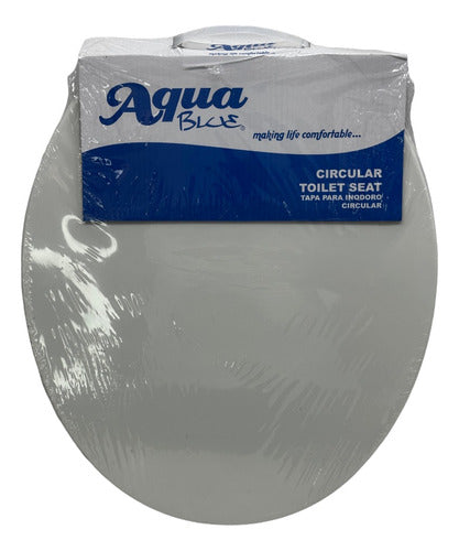 Asiento para Poceta circular Aqua Blue