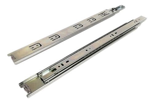 Riel Para Gavetas Sin Freno 55cmx1mm Par Yoyo