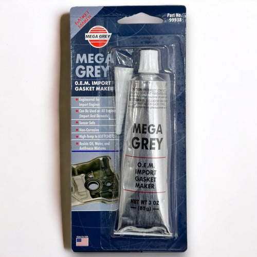 Silicon Gris Alta Temperatura Mega Grey 85g - GASKA
