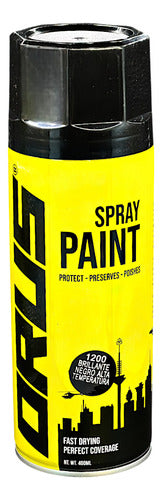 Pintura En Spray Alta Temperatura 400ml Orus