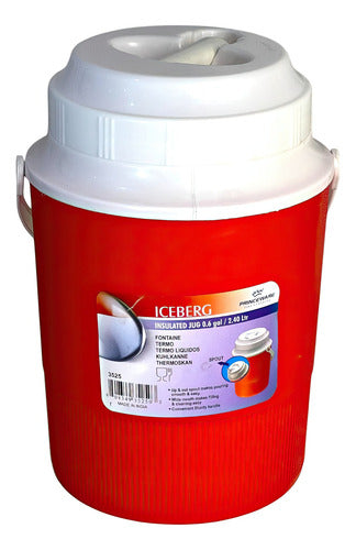 Termo 2.4lt Rojo Princeware