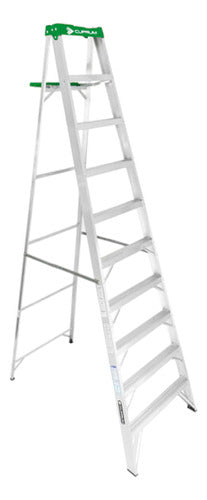 Escalera Tijera Aluminio 10 Tr Standard Aladino