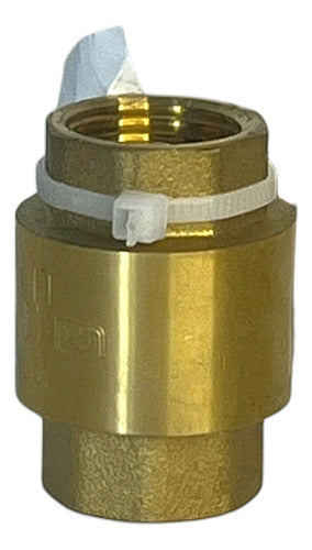 VALVULA CHECK 1/2" BRONCE NASCAD FAGUAX