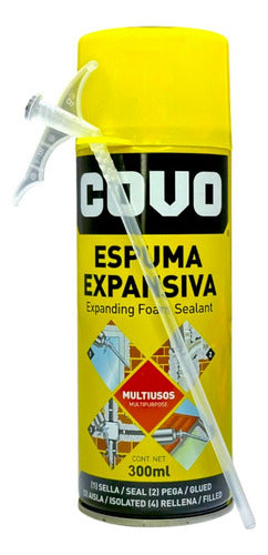 Espuma Expansiva Covo 300ml Multiuso
