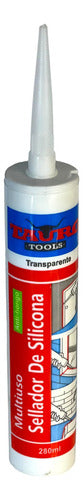 SILICON TRANSPARENTE 280ML TAURO ANTIHONGO