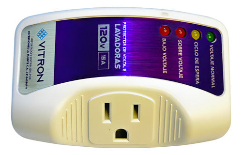 Protector De Voltaje Lavadoras 120v Vitron