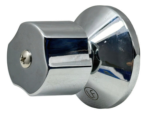 Llave Ducha 1/2 Base Bronce Pomo Abs Lf