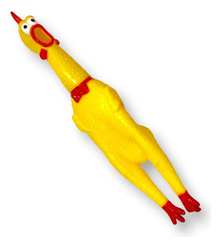 Juguete Sonoro Gallina De Goma Para Perro