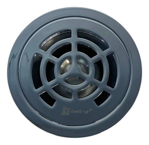 INODORO REDONDO 10CM C/CUELLO CROMADO BELT-G