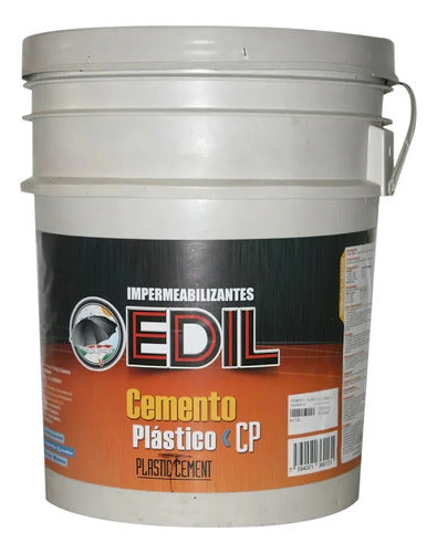 Cemento Plástico 4 Galones Edil