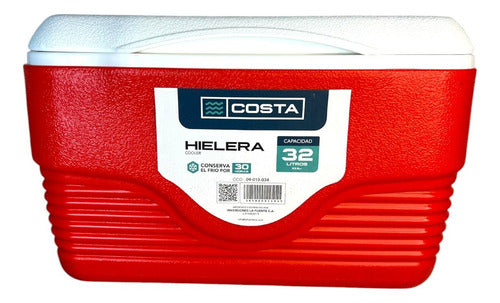 Cava De 32l Rojo Costa